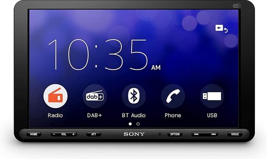 Sony XAV-AX8050D - 1-Din Inbouw - - CarPlay - Android Auto -... | bol.com