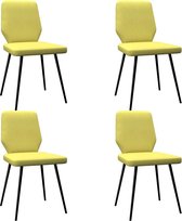 Eetkamerstoelen set 4 stuks  (Incl LW anti kras viltjes) - Eetkamer stoelen - Extra stoelen voor huiskamer - Dineerstoelen – Tafelstoelen