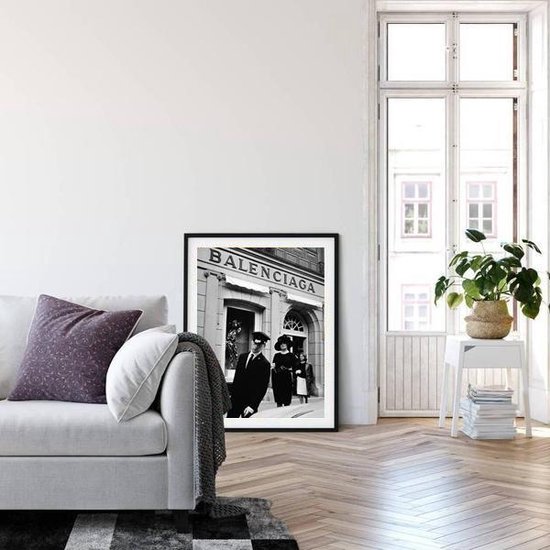 Cadre photo de luxe Balenciaga Store 32,5 x 42,5 cm | Peinture Balenciaga |  Décoration... | bol.com