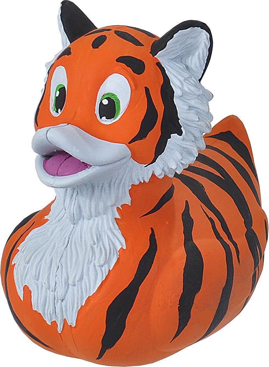 Wild Republic Badeend Tijger Junior 10 Cm Oranje/zwart