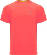 LXURY Comp T-Shirt Coral Maat S - Shirt - Sportshirt - Trainingskleding - Fitness shirt - Sportkleding - Performance shirt - Heren