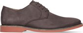 Clarks - Heren schoenen - Atticus Lace - G - dark brown nub - maat 8