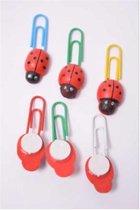 paperclips Lieveheersbeestje 8 stuks