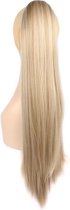 Ponytail Paardenstaart 40cm blond mix synthetisch fibrehair