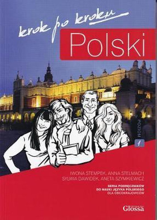 Polski Krok po Kroku 1 - Student Textbook + MP3 audio downlo ... - cover