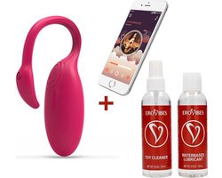 Magic Motion Flamingo Voordeelpakket - App-Gestuurde Vibrator - incl. Glijmiddel & Toy Cleaner