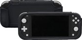 TPU Silicone Bescherm Hoes Grip geschikt voor Nintendo Switch Lite - Zwart