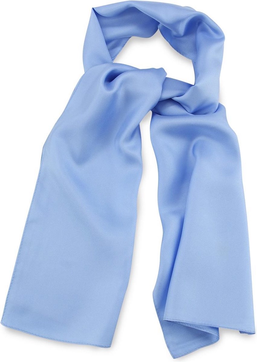 We Love Ties - Sjaal lichtblauw uni