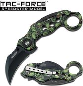 Tac Force Tactical Karambit Skulls