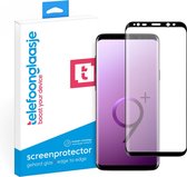 Telefoonglaasje Screenprotectors Geschikt voor Samsung Galaxy S9 Plus - Volledig Dekkend - Gehard Glas Screenprotector Geschikt voor Samsung Galaxy S9 Plus - Beschermglas van rand