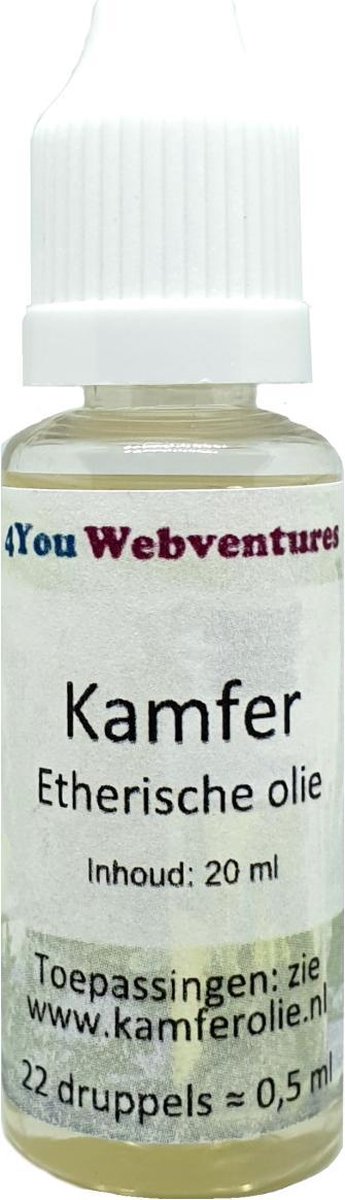 Goedkoopste Pure etherische kamferolie - 40 ml (2x 20 ml) - essentiële etherische olie