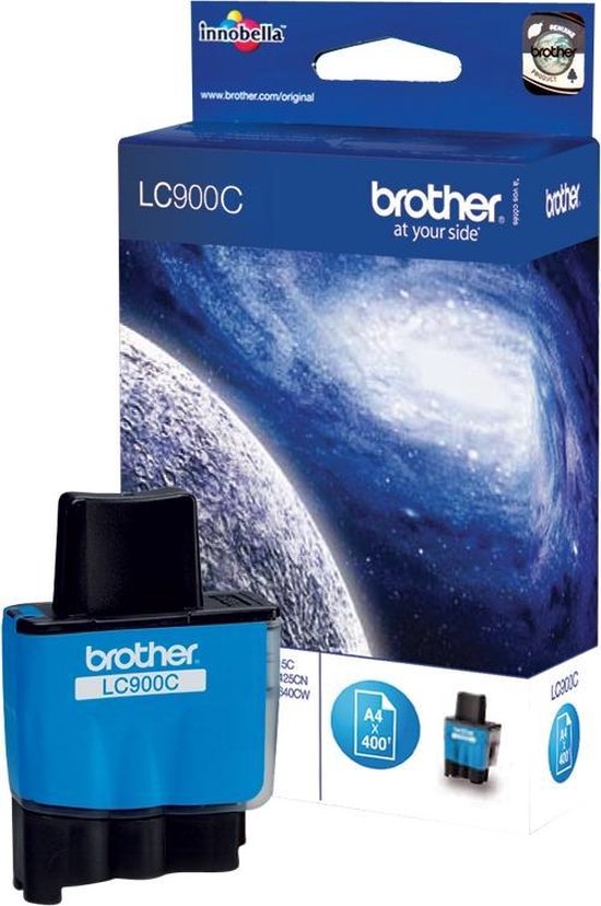 Brother LC-900C - Inktcartridge / Cyaan