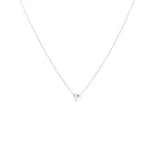 Nana dames ketting met letter  "P" zilverkleurig hanger | Liefde Cadeau