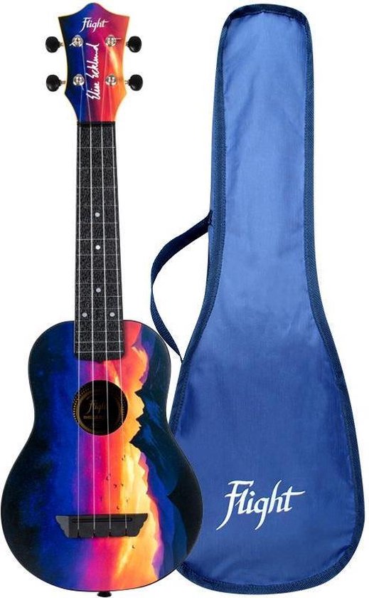 Ukulélé Soprano Flight Travel - Elise Ecklund - Artist Signature Series
