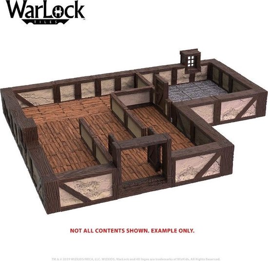 Thumbnail van een extra afbeelding van het spel WarLock Dungeon Tiles: Town and Village