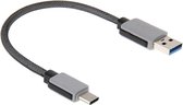 Let op type!! USB 3.1 Type-C mannetje naar USB 3.0 mannetje Kabel voor MacBook 12 inch  Chromebook Pixel 2015  lengte: 15cm