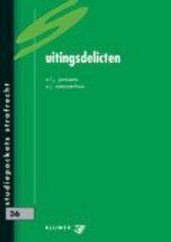 Uitingsdelicten - cover