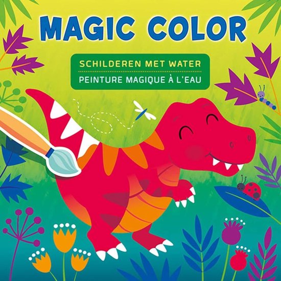 Afbeelding van het spel Dino Magic Color schilderen met water / Dino Peinture magique à l'eau