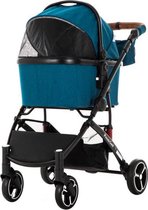 Piccolo Cane Carino 2 Melange Blue Hondenbuggy