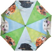Esschert Design Paraplu Honden 120 Cm Polyester Groen