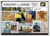 Afbeelding van het spelletje Vincent van Gogh - postzegelpakket cadeau met 100 verschillende zegels