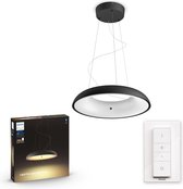 Philips Hue - Amaze Hue Pendant Black - White Ambiance - Bluetooth - Dimmer Included