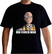 ONE PUNCH MAN - Tshirt Saitama Fun man SS black - basic