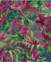 DUTCH-WALLCOVERINGS-Behang-Paradise-Flower-roze