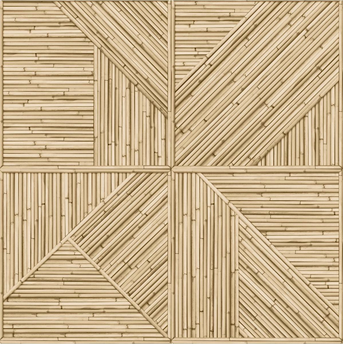 Dutch Wallcoverings - vinylbehang - Jungle Fever JF2401 - 53x10 m - beige jungleprint