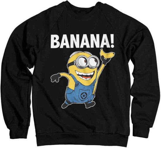 Minions Sweater/trui Banana! Zwart