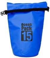 Doodadeals® Ocean Pack 15 liter | Drybag | Outdoor Plunjezak | Waterdichte zak | Donkerblauw