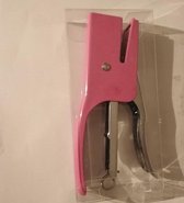 nietmachine Stapler roze  13 x 5 x 2  cm