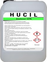 Zoutzuur 10% - hydrochloric acid - 5 liter