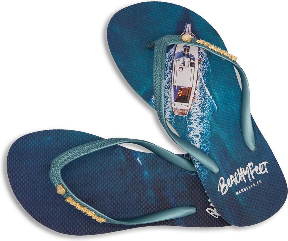 BeachyFeet slippers - El Oceano (maat 37/38)