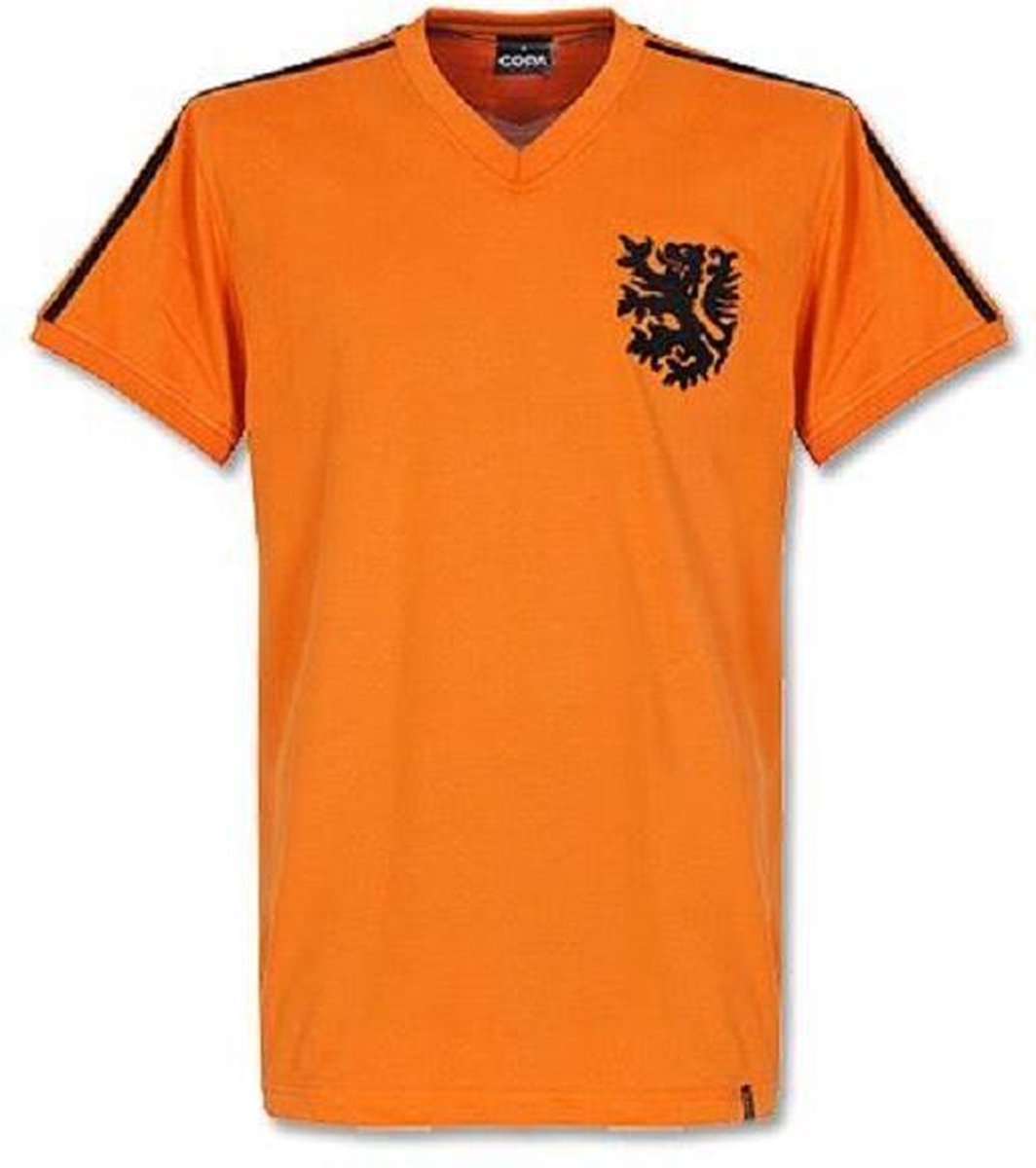 fluit Verslaving Weggelaten Copa - Retro Shirt - Holland World Cup 1974 - Home Versie- Maat M | bol.com