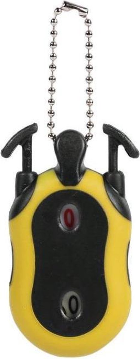 Firsttee Scoreteller - 2 SPELERS – Golf - Handteller - Teller - Counter strike - Tally counter - Golf sport – Slagenteller – Golf accessoires – Golftrainingsmateriaal - Golf training - Golftrolley - Cadeau - Geel — afbeelding 4