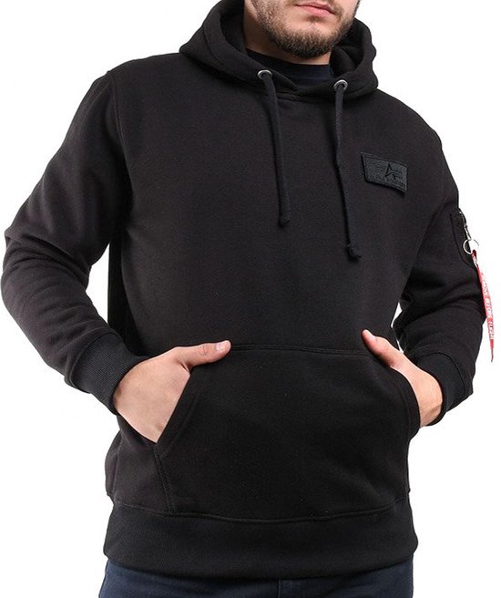 Alpha Industries Trui Mannen zwart rood bol