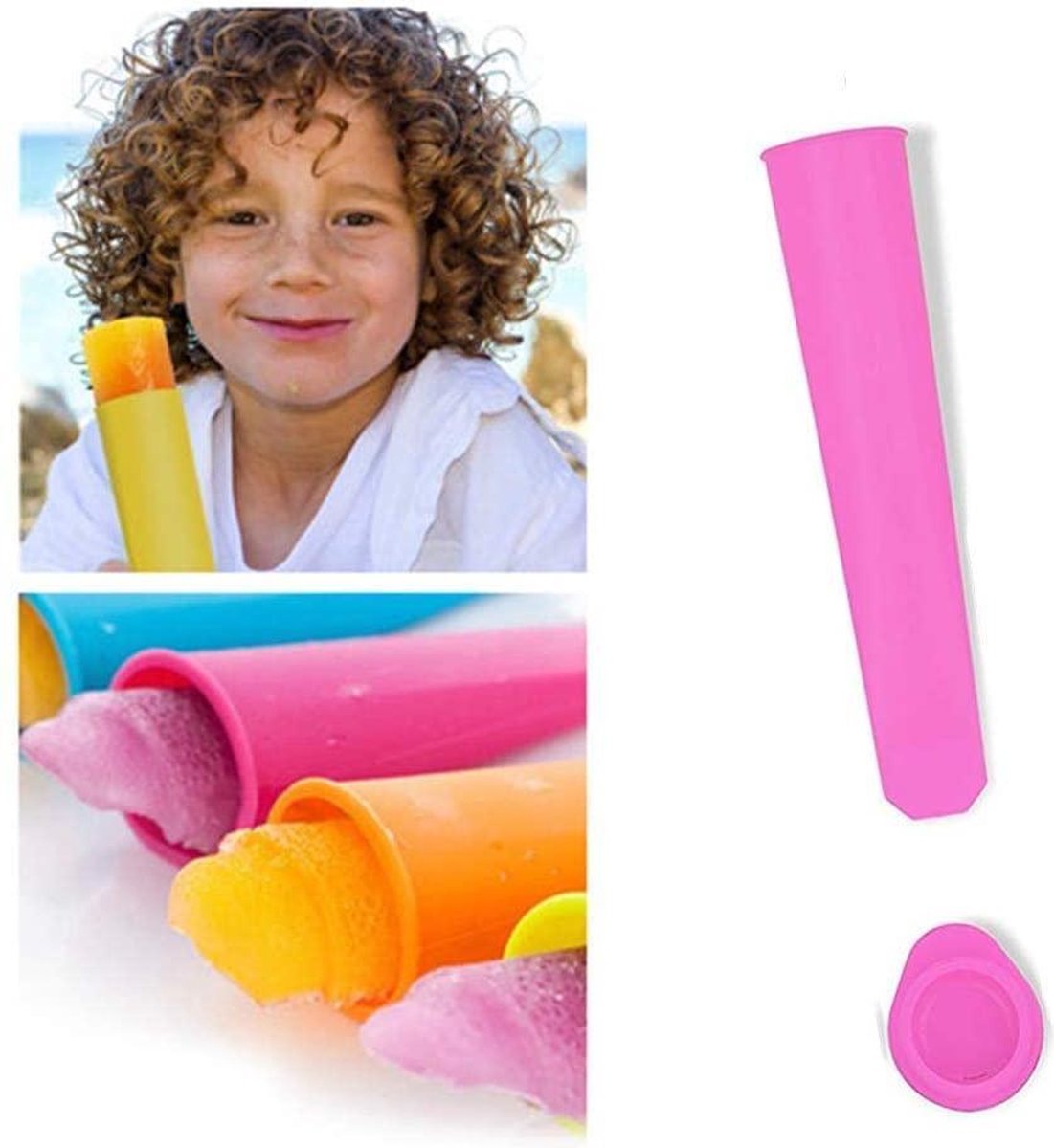 IJsjesmaker Siliconen - Waterijsjes Vormen - Herbruikbare