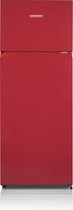 Severin 8763 - Kolekast - Koelvriescombinatie vrijstaand - rood