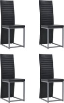 Eetkamerstoelen 4 stuks (Incl LW anti kras viltjes) - Eetkamer stoelen - Extra stoelen voor huiskamer - Dineerstoelen - Tafelstoelen