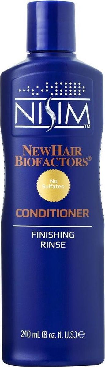 Nisim Crèmespoeling Finishing Conditioner - hydraterend - voedend - Biotine - Proteïne - Panax Ginseng Extract - Panthenol - Inositol