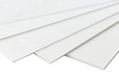 ABS kunststof plaat- isolatie platen- 1000 x 500 mm dikte 2 mm witte, maken van onderdelen, muurbescherming,behuizingen,speelgoed, kantoorbenodigdheden DIY Keuken achterwand