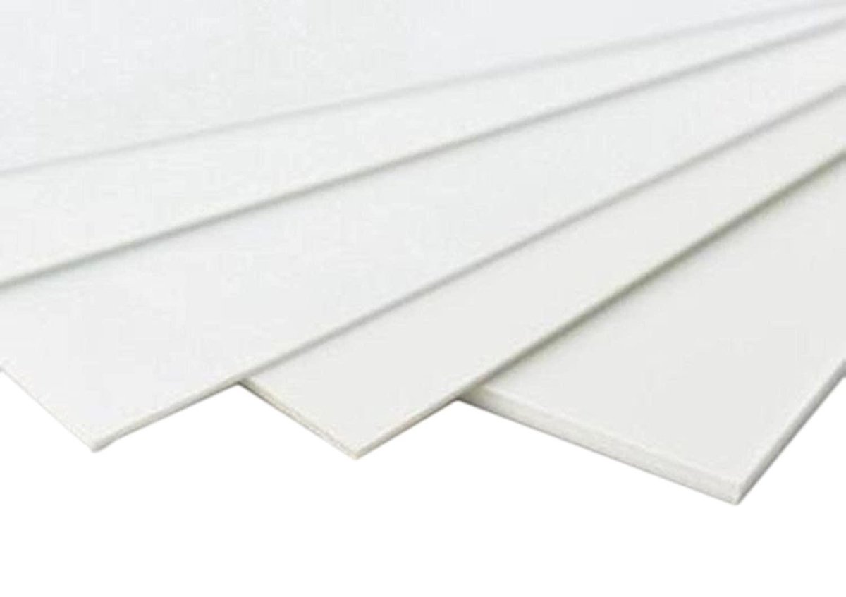 ABS kunststof plaat- isolatie platen- 1000 x 500 mm dikte 1mm witte, maken van onderdelen, muurbescherming,behuizingen,speelgoed, kantoorbenodigdheden DIY Keuken achterwand - KORA