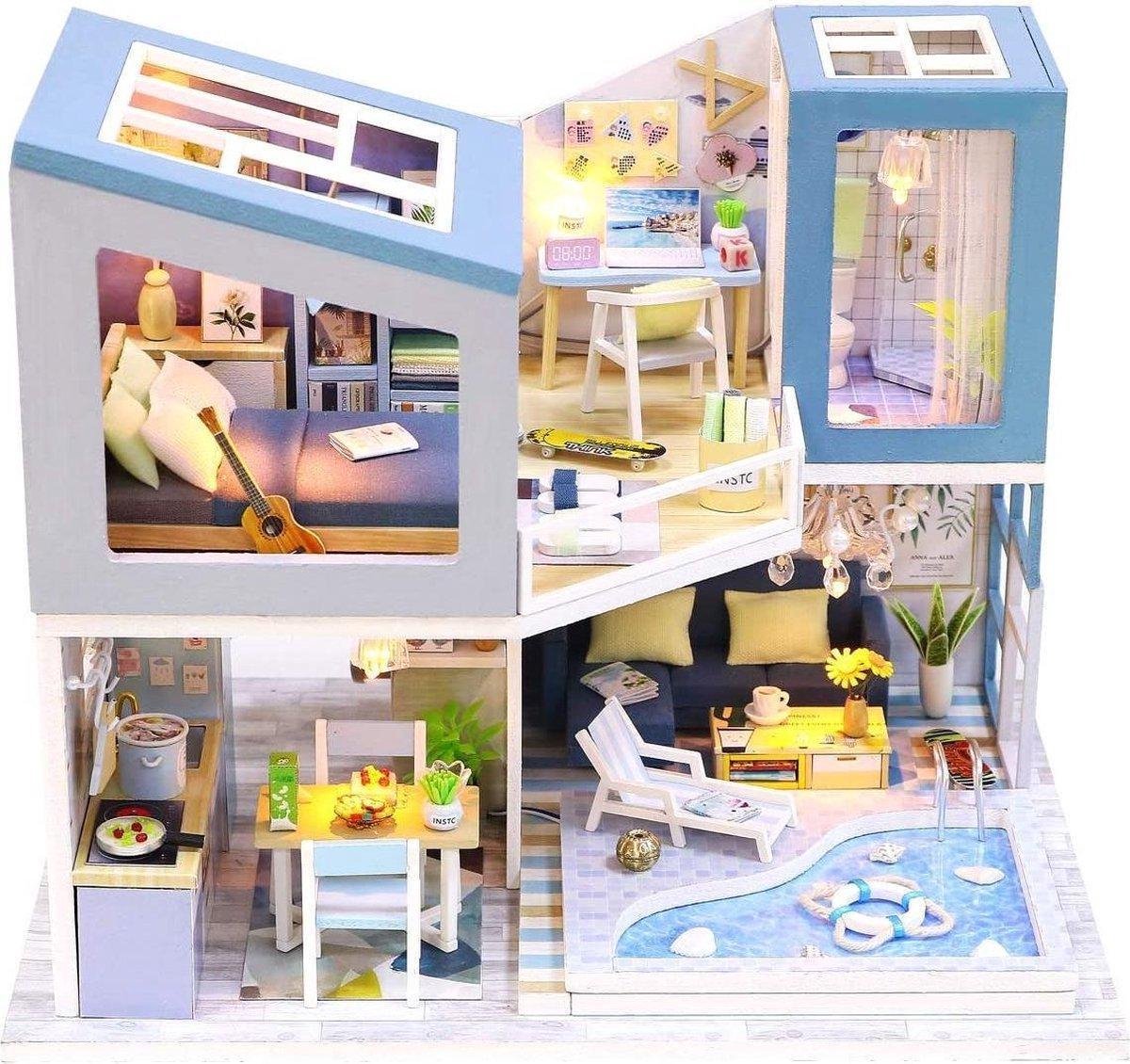 3d - Poppenhuis kopen | Houten & Barbie huis