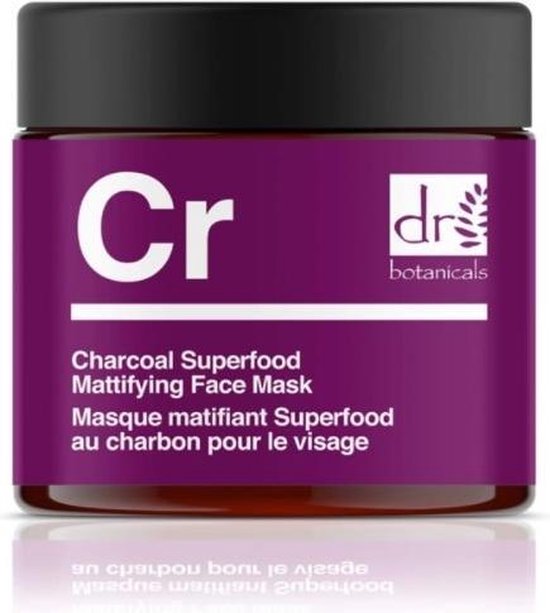 Dr. Botanicals Aktivkohle Gesichtsmaske 30 Ml - Mattierend, Vegan & Tierversuchsfrei