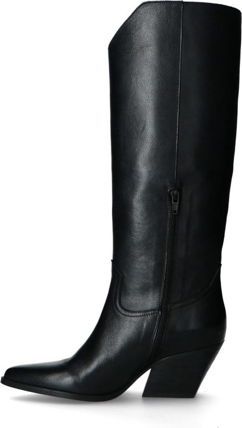 Sacha Dames Zwarte leren cowboylaarzen Maat 40 Sacha Dames Zwarte leren cowboylaarzen Maat 40