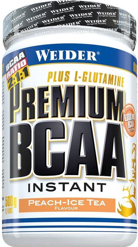 Weider - Premium BCAA (+ L-Glutamine) - 500g Exotic Punch | bol.com