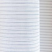 100 x 100 cm Waste Canvas 14 Count | 5.5 steken per cm. Witte borduurstof met blauwe lijnen