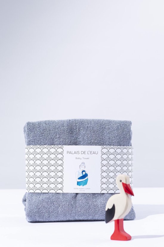 Recycled Denim Baby Towel