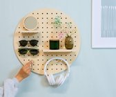 Pegboard-Organizer in Ronde Vorm, Afmeting: D46cm, B10cm